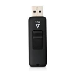 V7 VF22GAR-3E unidad flash USB 2 GB USB tipo A 2.0 Negro