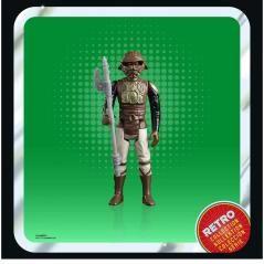 Figura hasbro star wars retro collection - lando caalrissian (skiff guard)