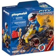 Playmobil city action quad de offroad