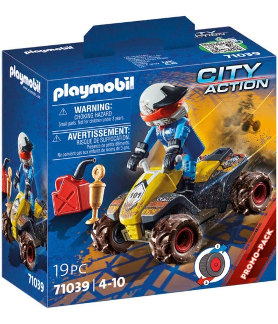 Playmobil city action quad de offroad