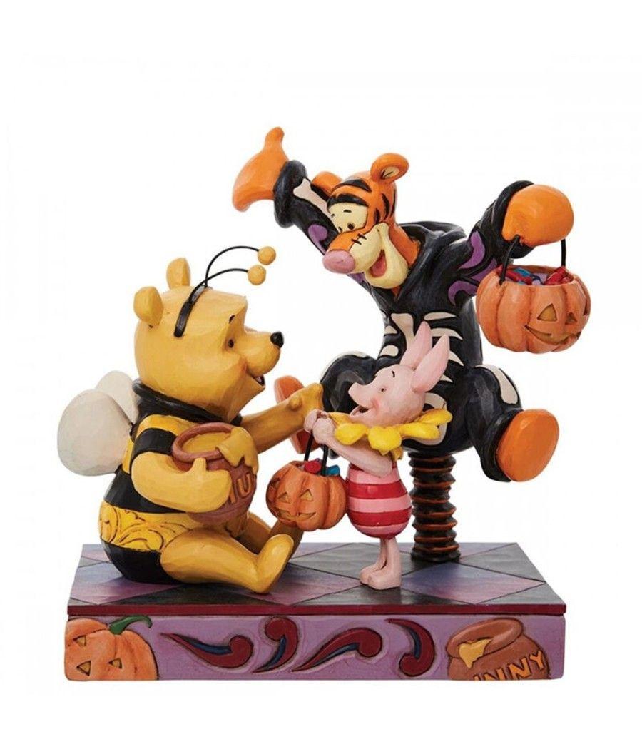 Figura decorativa enesco disney winnie the pooh y amigos halloween