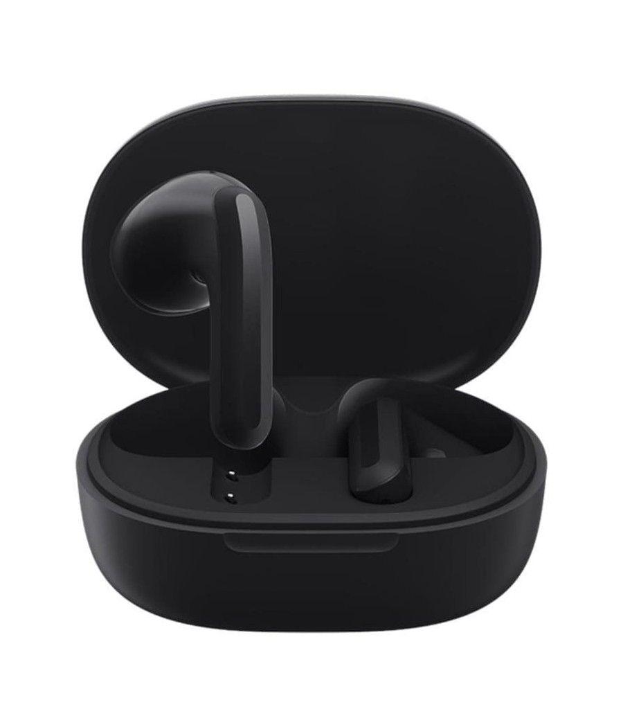 Auriculares bluetooth xiaomi redmi buds 4 lite con estuche de carga/ autonomía 5h/ negros