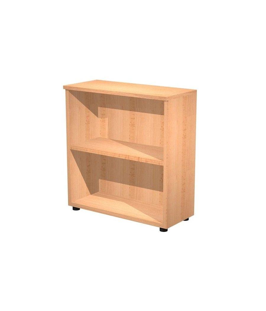 Artexport estantería baja presto abierta 1 estante 22mm regulable con trasera haya