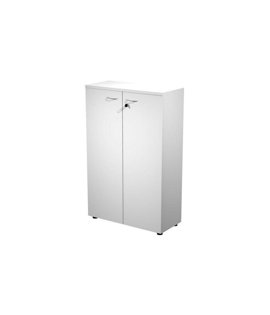 Artexport pareja de puertas para estantería media presto 18mm con cerradura blanco