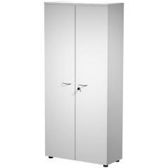 Artexport pareja de puertas para estantería alta presto 18mm con cerradura blanco