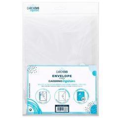 Carchivo sobre ingeniox a4 extraíble cierre c/velcro polipropileno transparente