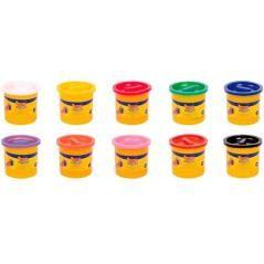 Jovi estuche 5 botes plastilina soft dough blandiver 110gr amarillo