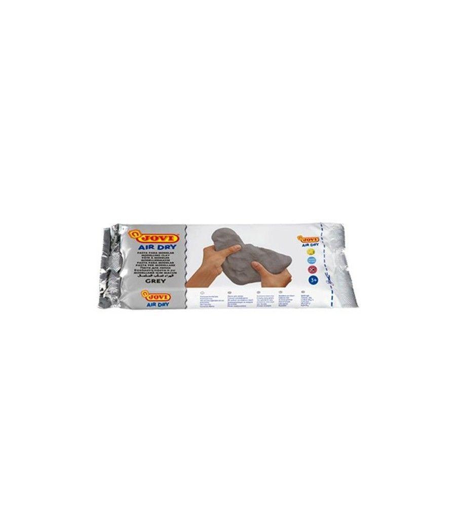 Jovi air dry pastilla de pasta modelar endurece al aire 250gr gris