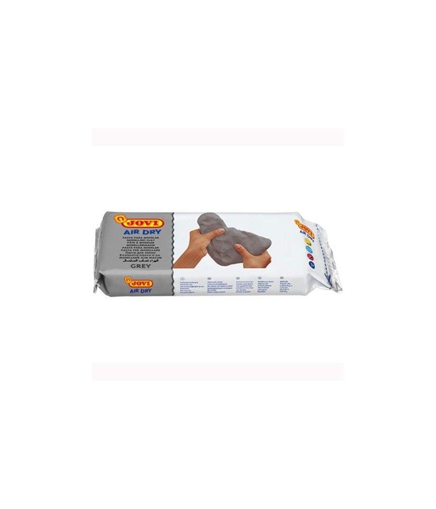 Jovi air dry pastilla de pasta modelar endurece al aire 1000gr gris