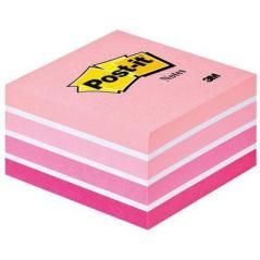 Post-it cubo de notas multicolor 5x90 hojas 76x76 tonos rosa pastel