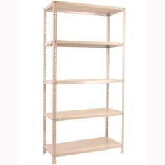 Simonrack kit advantage mini 5/400 estantería metálica tornillos 5 baldas/75kg 180x80x40cm blanco