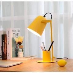 I-total colorful metal flexo-lampara con soporte para movil 35cm amarillo