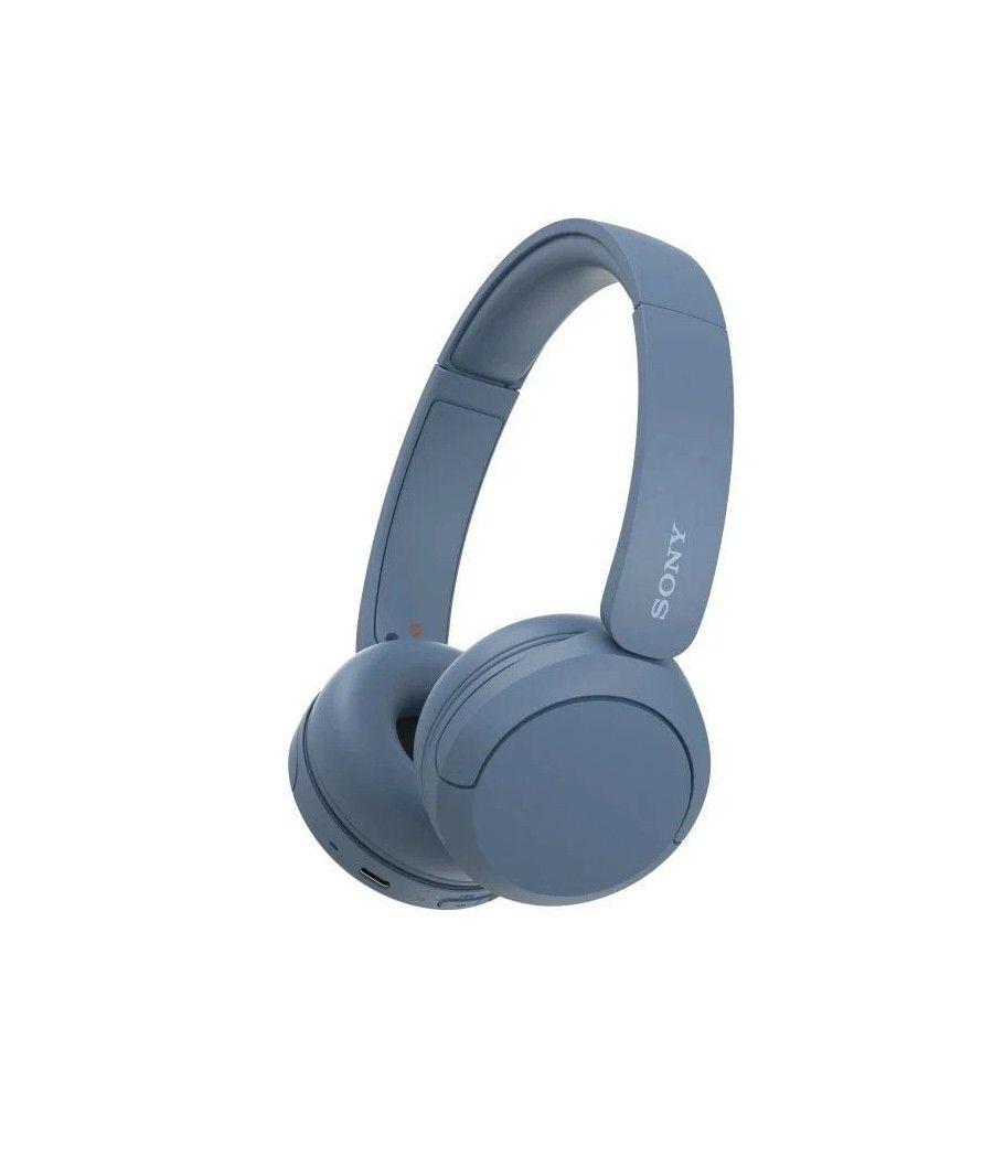 Auriculares inalámbricos sony wh-ch520/ con micrófono/ bluetooth/ azules