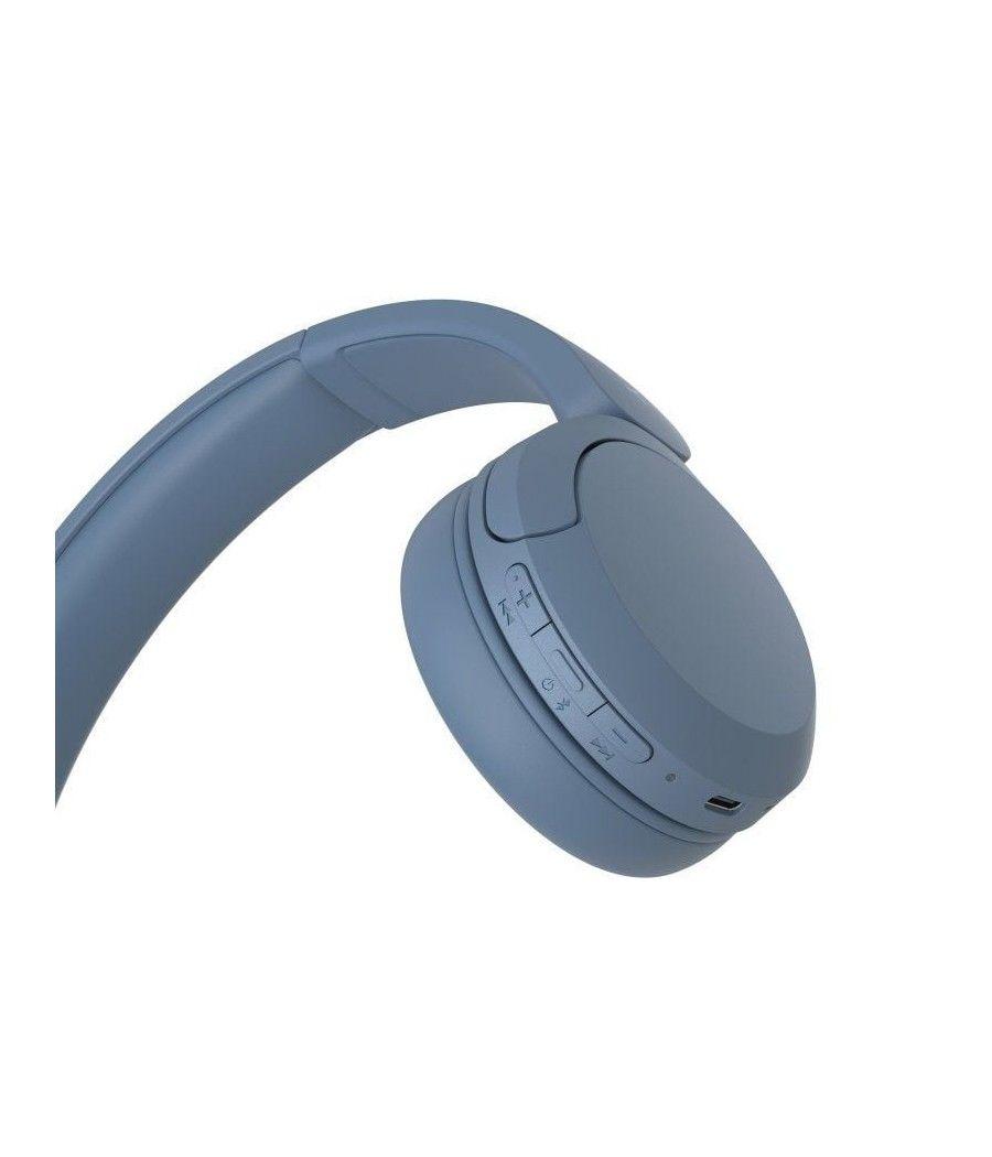 Auriculares inalámbricos sony wh-ch520/ con micrófono/ bluetooth/ azules