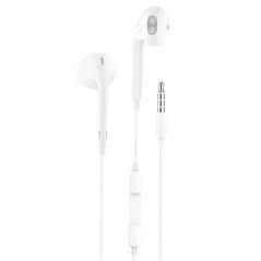 Auriculares tech one tech eartech tec1001/ con micrófono/ jack 3.5/ blancos