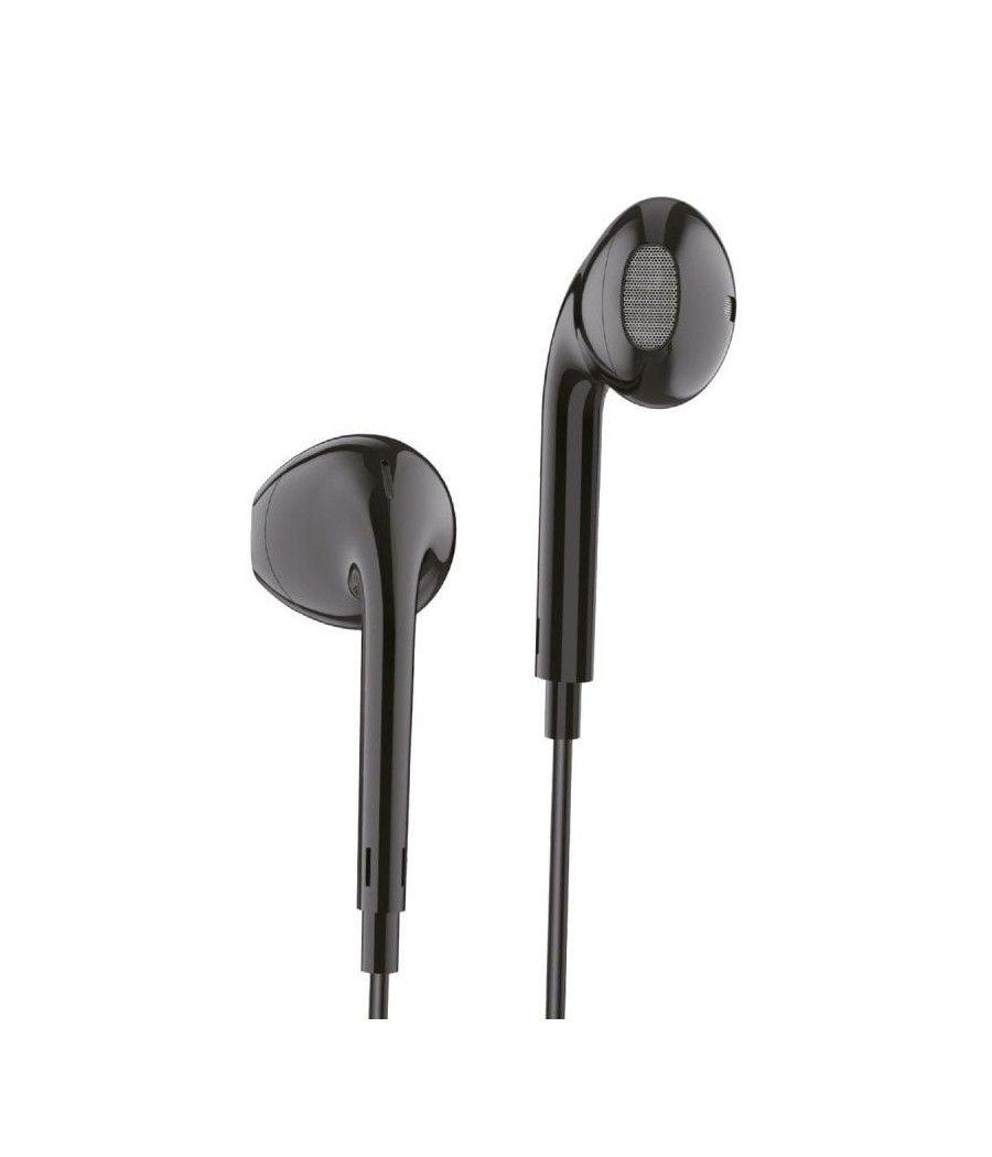 Auriculares tech one tech eartech tec1002/ con micrófono/ jack 3.5/ negros