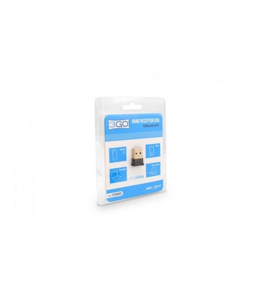 Adaptador USB - Bluetooth 3GO BTNANO2/ 3Mbps - Imagen 3