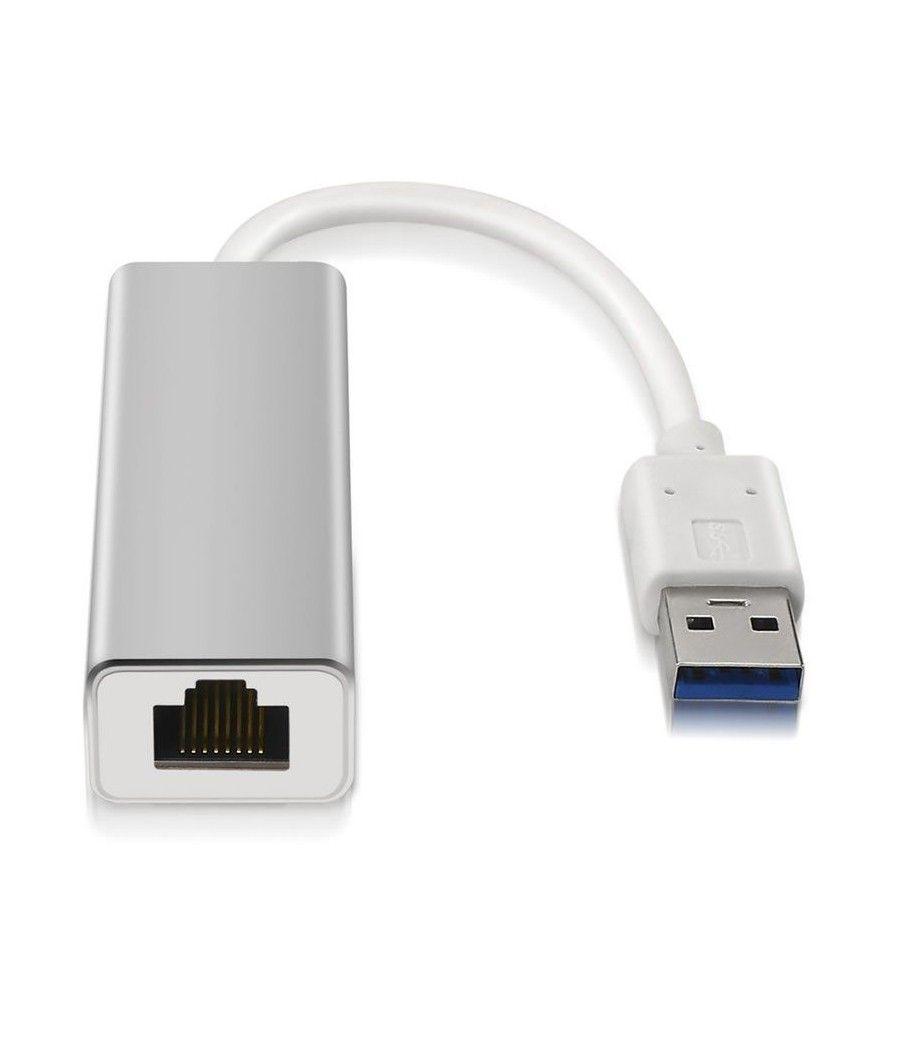 Adaptador USB 3.0 - RJ45 Aisens A106-0049/ 1000Mbps - Imagen 1