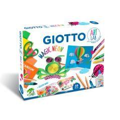 Set creativo giotto art lab magic neon