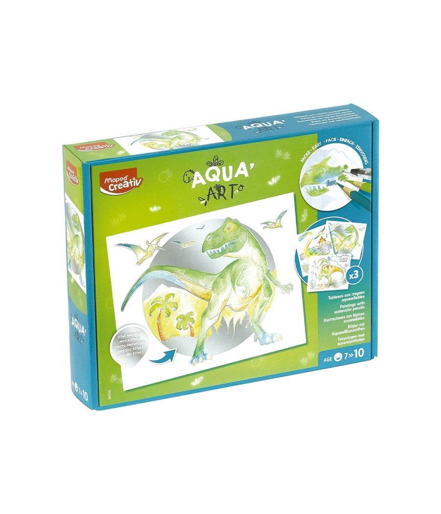 Juego maped creativo aqua art dinosaurios