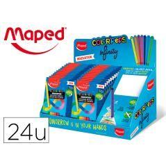 Set para colorear maped 12 rotuladores + 12 lápices colores surtidos