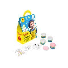 Plastilina jovi super kit 3 pastillas 50 gr + 6 moldes + 1 rodillo