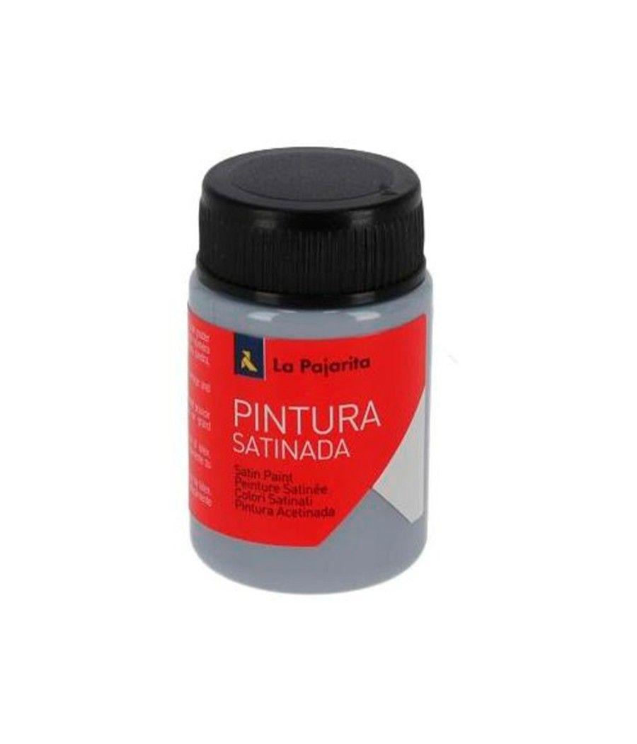 Pintura látex la pajarita satinada l-33 bote 35 ml azul porcelana pack 6 unidades