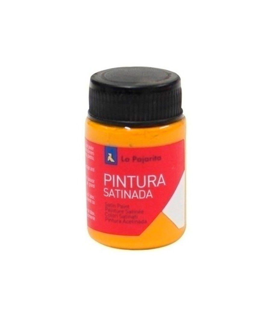 Pintura látex la pajarita satinada l-31 bote 35 ml calabaza pack 6 unidades