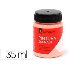 Pintura látex la pajarita satinada l-29 rosa medio pack 6 unidades