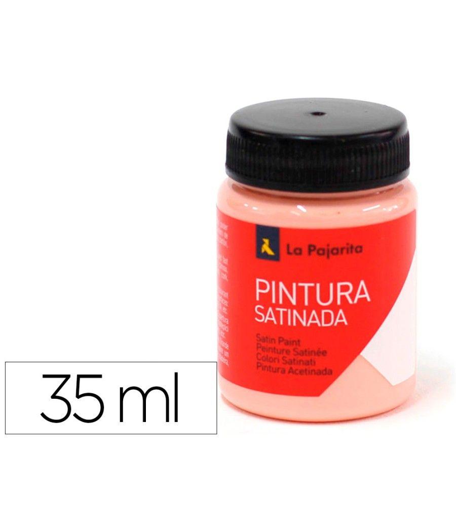 Pintura látex la pajarita satinada l-29 rosa medio pack 6 unidades