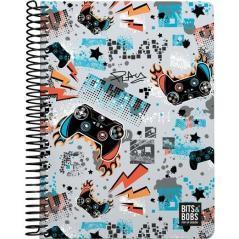 Grafoplás cuaderno pl3 80h cuarto 90gr 4x4mm 5 bandas color tapa pp bits&bobs 23 play