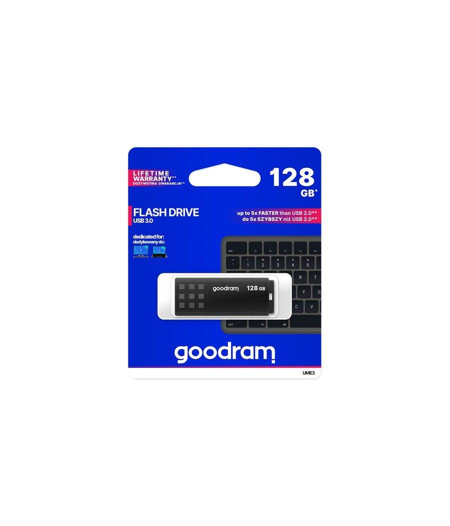 Goodram ume3 - pendrive - 128gb - usb 3.0 - negro