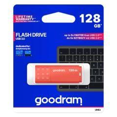 Goodram ume3 - pendrive - 128gb - usb 3.0 - naranja