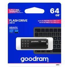 Goodram ume3 - pendrive - 64gb - usb 3.0 - negro