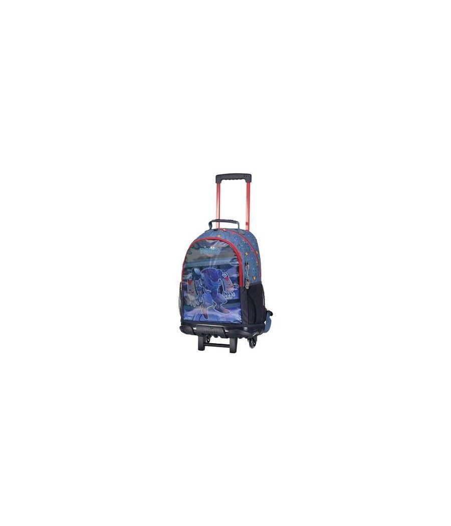 Mochila escolar grande 3 ruedas - atlas totto mj03ata003-2210-2jw