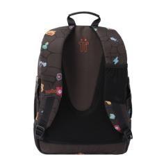 Mochila escolar estampado videojuego - crayoles totto ma04eco029-2210n-3y7