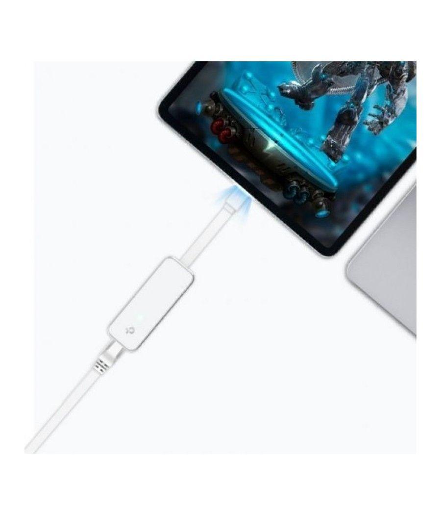 Adaptador USB Tipo-C - RJ45 Gigabit Ethernet TP-Link UE300C/ 1000Mbps - Imagen 4