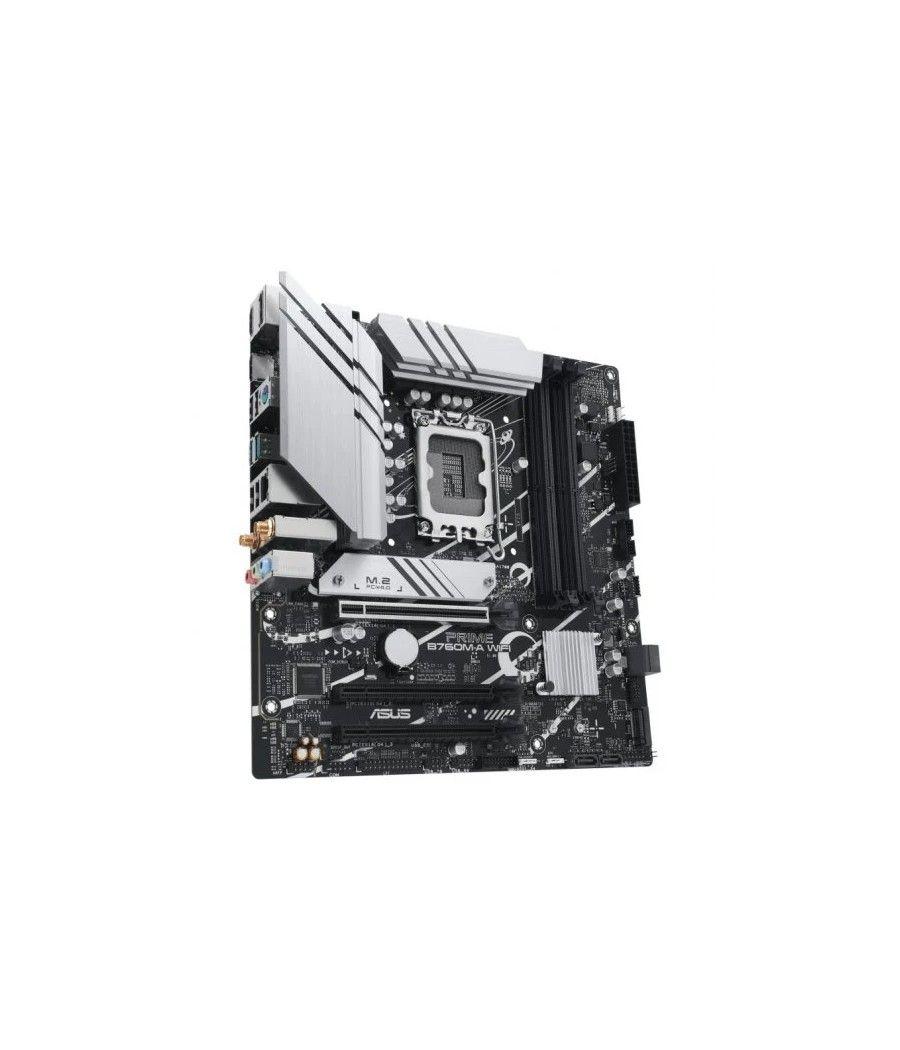 Placa asus prime b760m-a wifi,intel,1700,b760,4ddr5,128gb,2hdmi+dp,4sata+2m.2,2usb 3.2+usb-c,2.5gb+wifi6e+bt5.2,matx