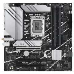 Placa asus prime b760m-a wifi,intel,1700,b760,4ddr5,128gb,2hdmi+dp,4sata+2m.2,2usb 3.2+usb-c,2.5gb+wifi6e+bt5.2,matx