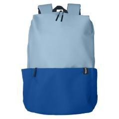 Mochila grande impermeable y ecológica color azul duo dohe 51516