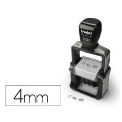 Numerador trodat professional automático 6 bandas 4 mm