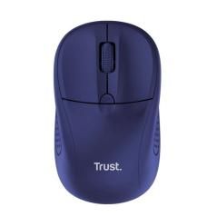 Mouse optico trust primo inalambrico 4 botones y rueda desplazamiento 1000-1600dpi color azul 24796