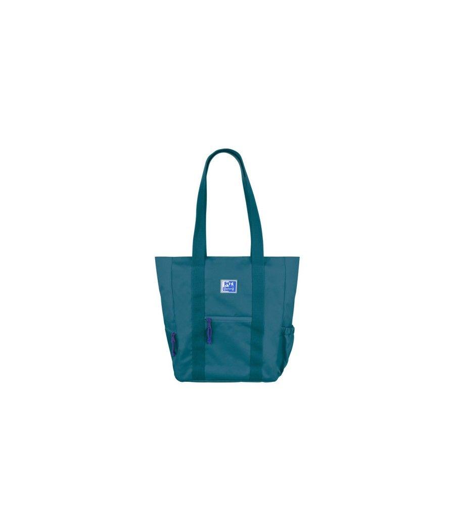 Tote bag b-trendy oxfbag rpet aqua oxford 400174106