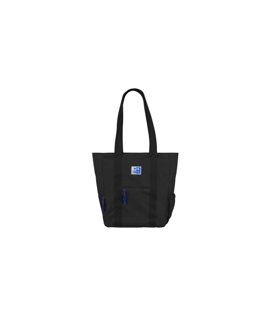 Tote bag b-trendy oxfbag rpet negra oxford 400174103