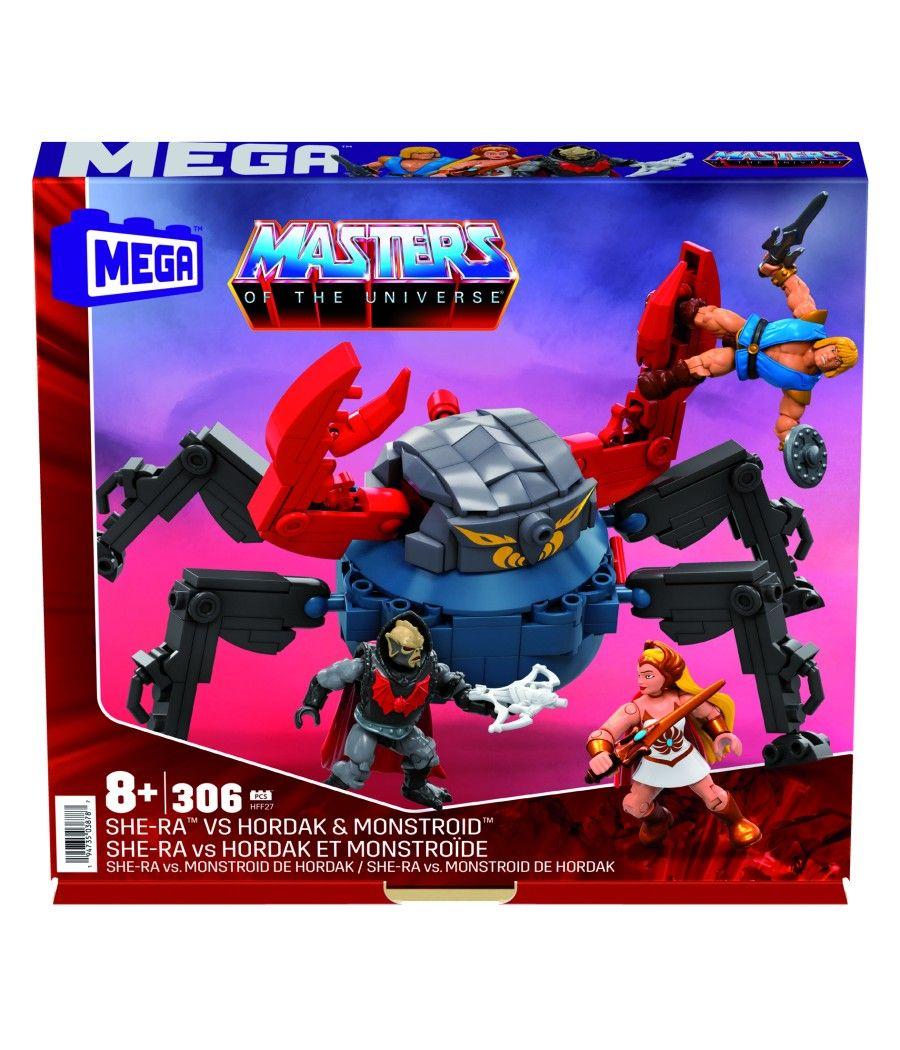 Figuras mattel mega construx masters of the universe she - ra vs hordak & monstroid