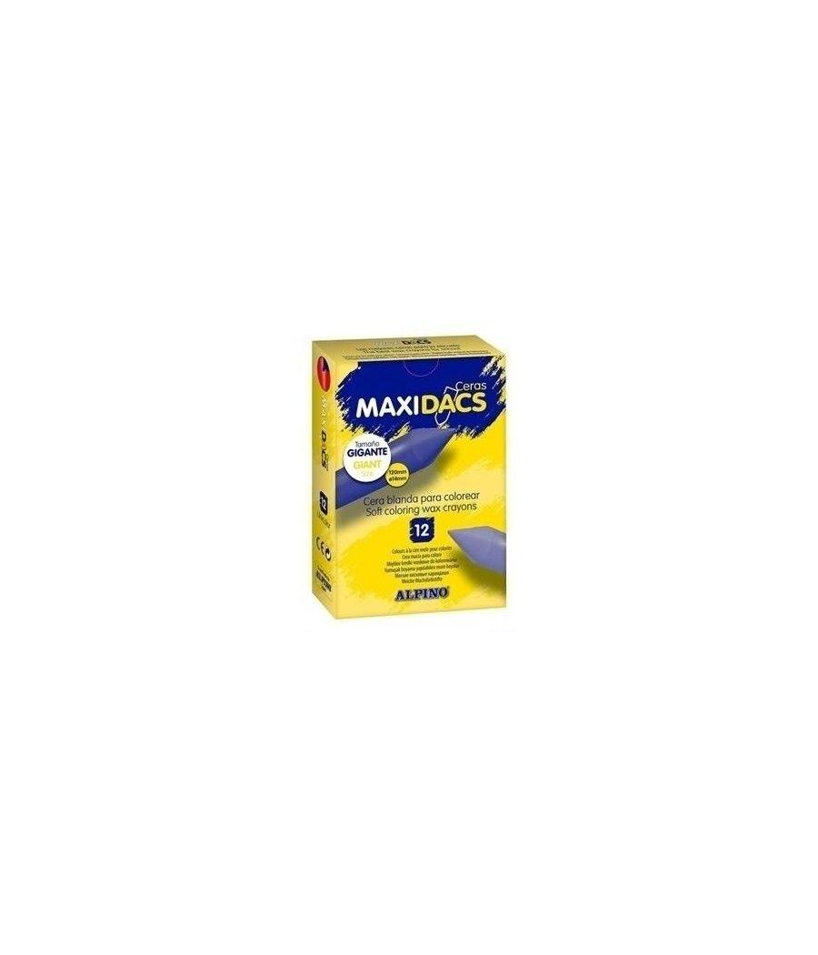 Alpino ceras maxidacs caja de 12 negro