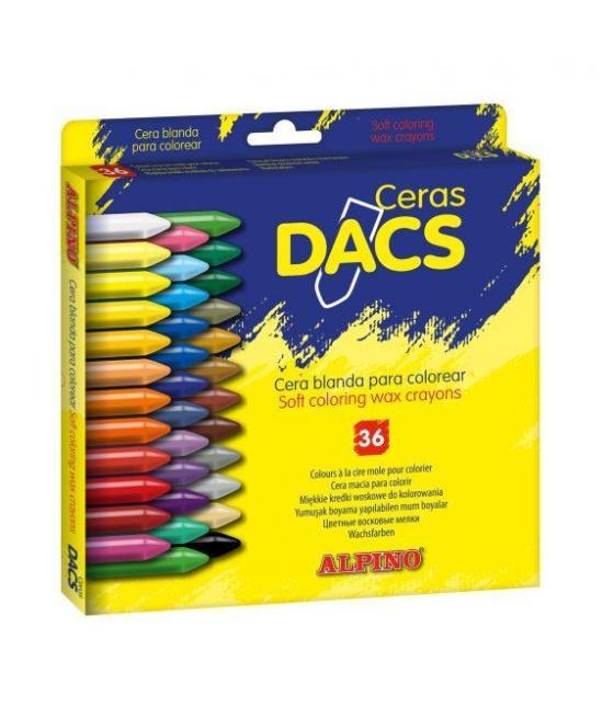 Dacs ceras dacs 55mm colores estuche de 36