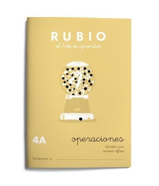 Rubio cuaderno de problemas nº 4a pack 10 unidades