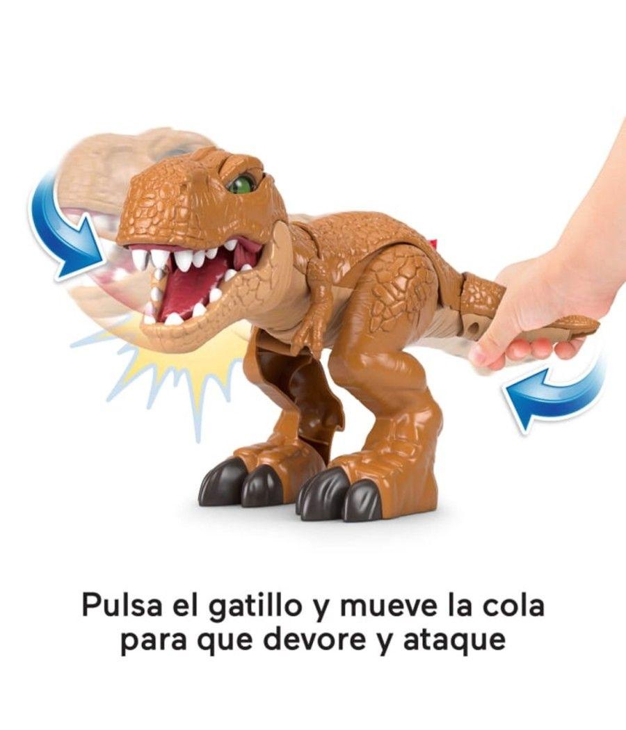 Figura mattel jurassic world imaginext t - rex