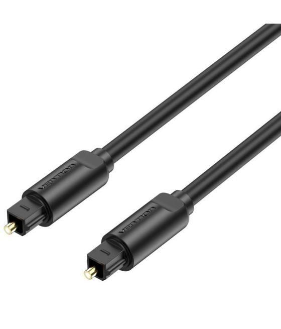 Cable de audio de fibra óptica vention baebf/ 1m/ negro